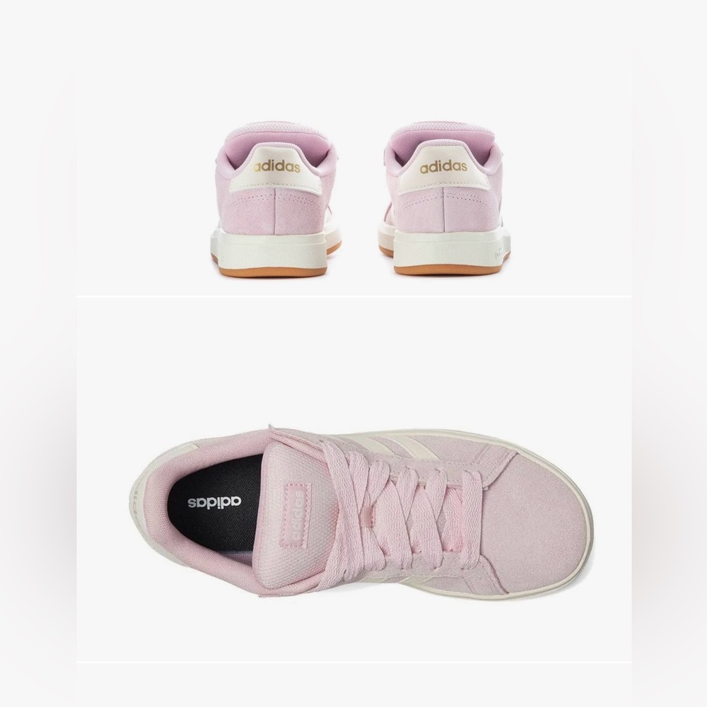 Adidas Girls’ Sneakers – Size 3.5 - Picture 5 of 13